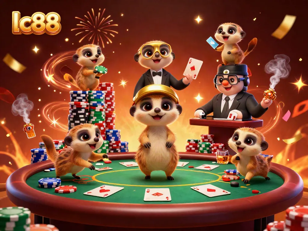 Experience the excitement of lc88 with meerkats operating a casino for endless fun and wins!
