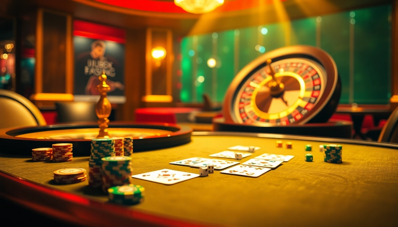 Experience the thrill of gambling at uu88 trang chủ with a premium poker setup and vibrant atmosphere.