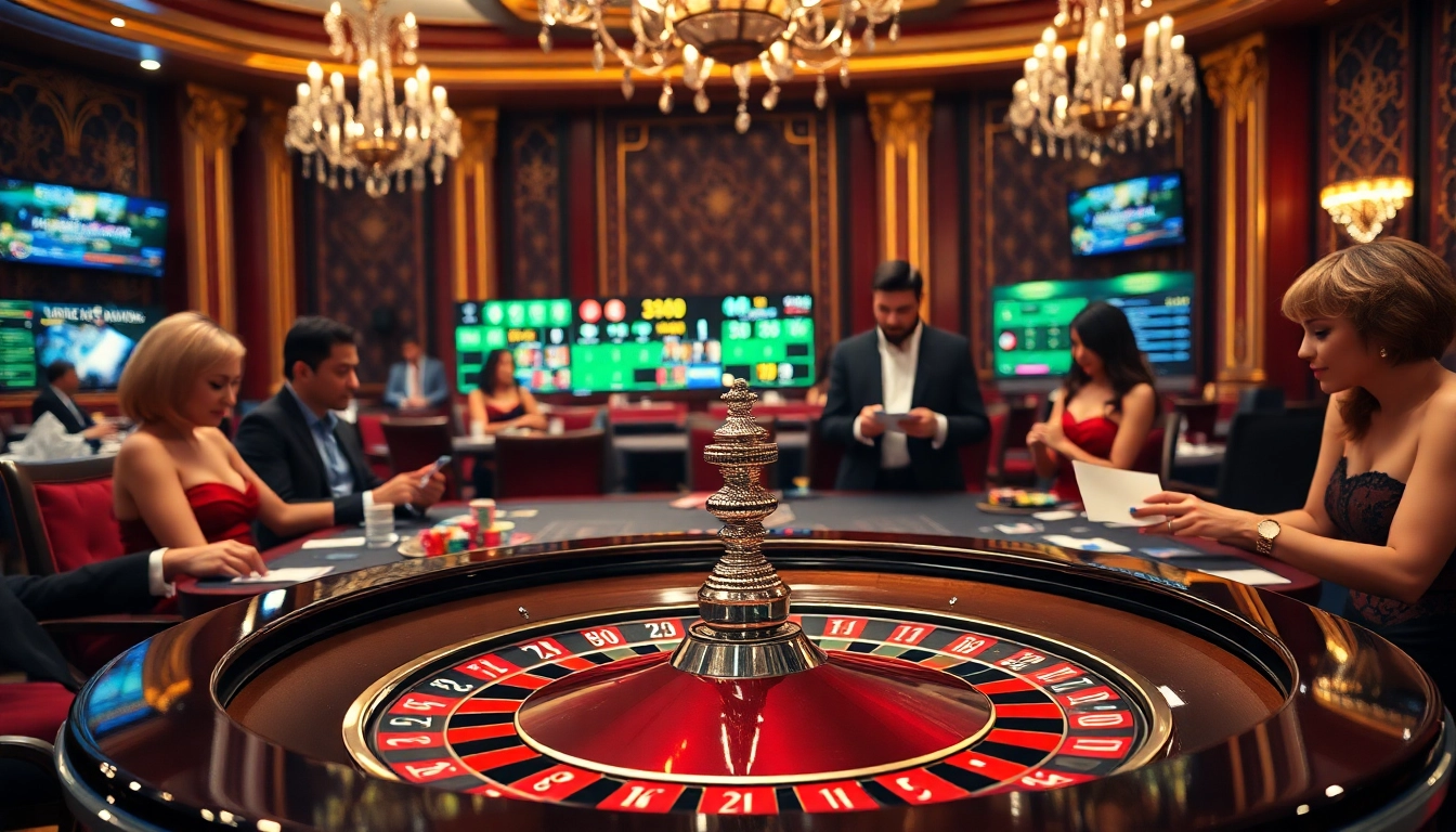 Experience the excitement of roulette and gaming action at https://uu88.bio/ with luxurious casino visuals capturing the thrill.
