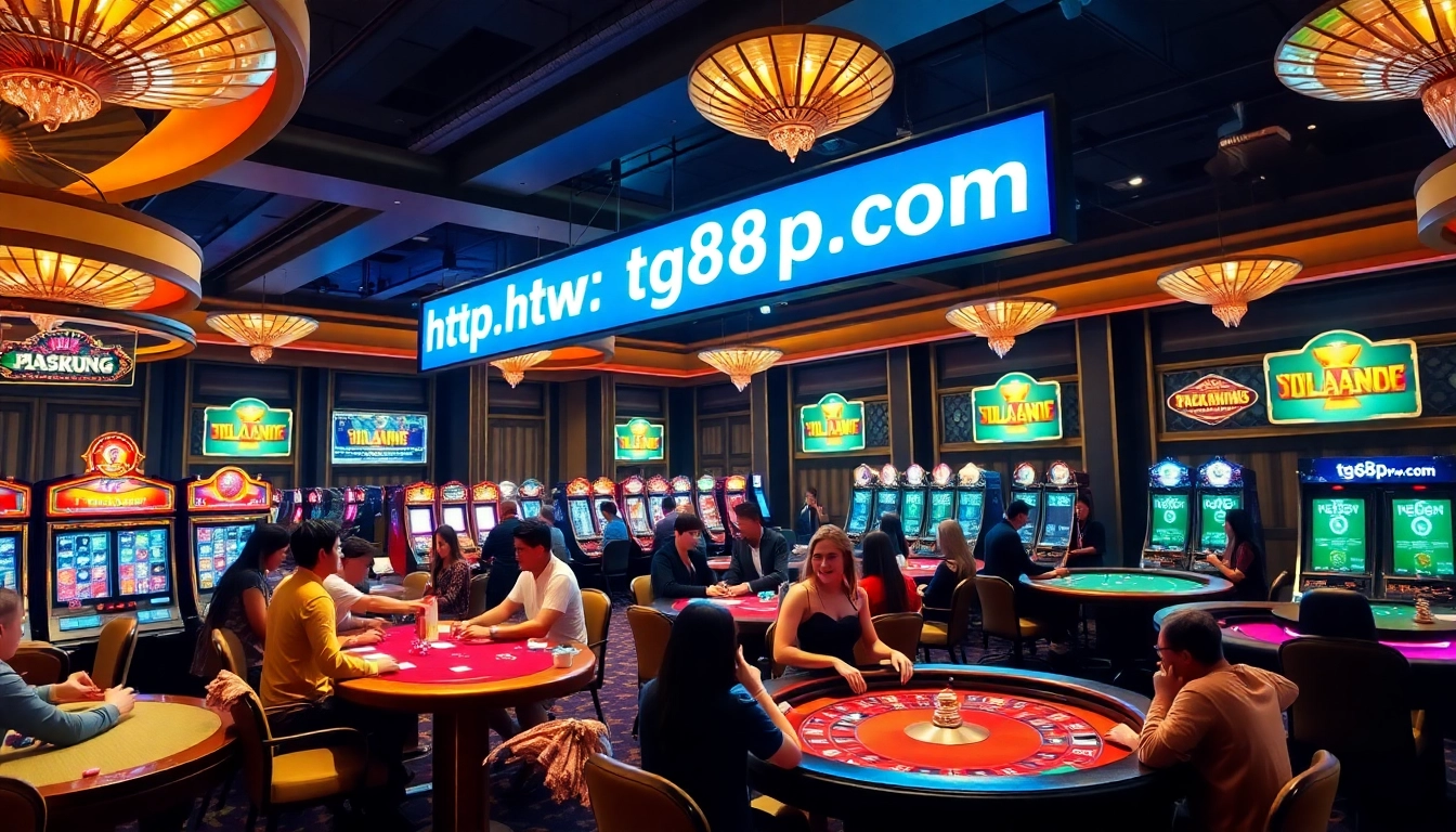 Experience the thrill of winning at games on https://tg88pro.com/, featuring lively casino tables and slot machines.