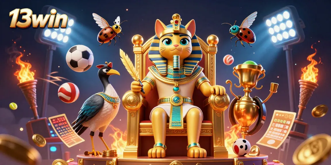 Experience thrilling bets with 13win in a vibrant 3D casino universe.