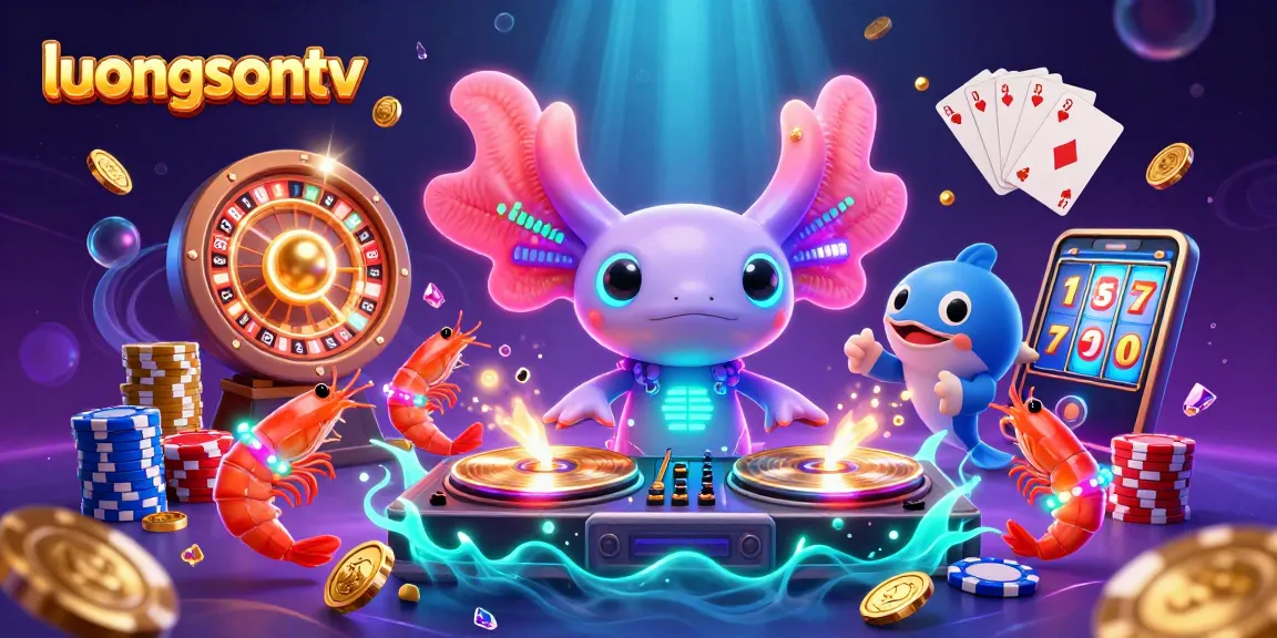 Experience luongsontv's vibrant live sports scene with dazzling elements and engaging characters.